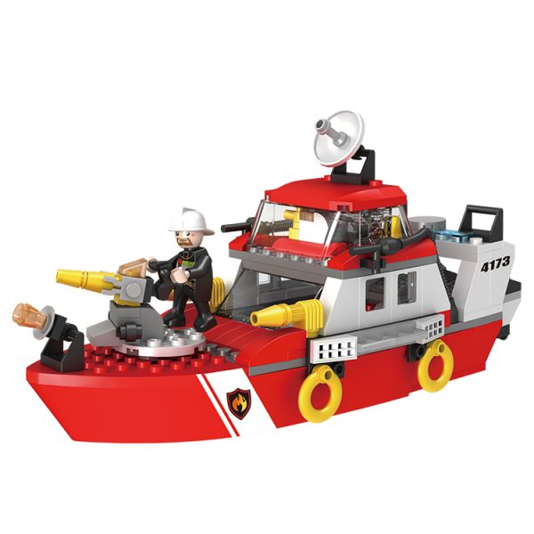 Block Toy Building Block Ship Kid Build Block Educational Toy Building Block-2