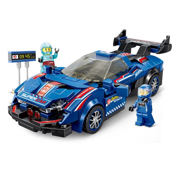 Building Blocks Car car Building Block building Blocks Race Car building Block Toy Car-3