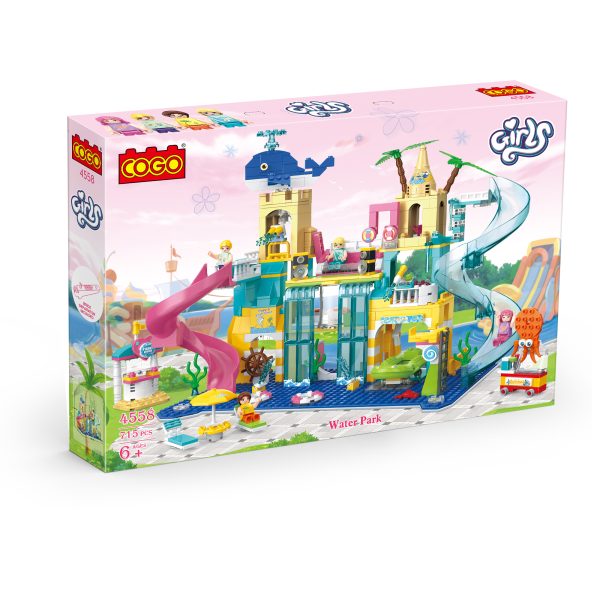 Building Blocks Plastic Building Blocks Set For Kids Toy Brick For Girls-5