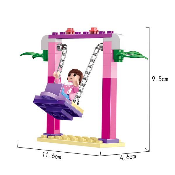 Educational Blocks Brick Girl Toy-4