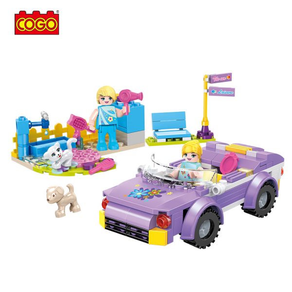 Fashion Store Bricks Toys Educational Modern Girls Bricks Toys Set-1