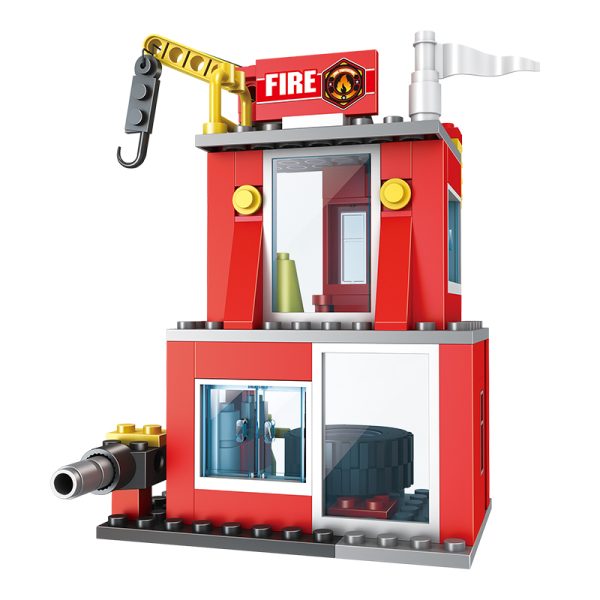 Fire Station Block Set-5