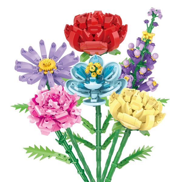 Flower Building Toy Set-1