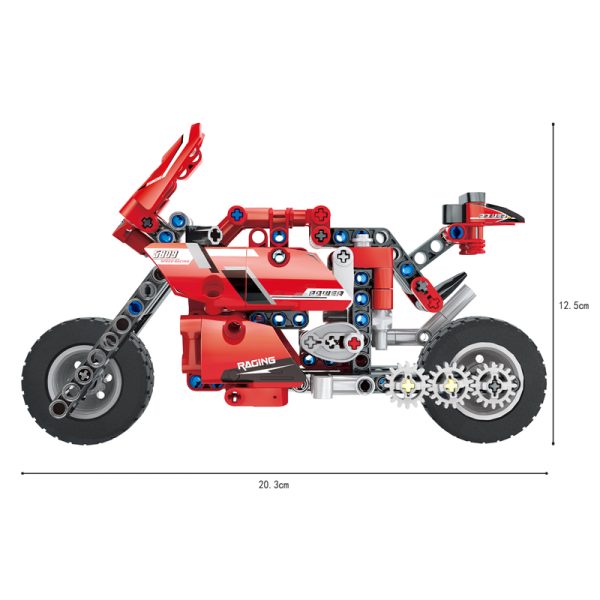 Motorcycle Toy Child Block Toys For Kids Educational-4