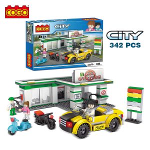 Plastic Assembly Car Blocks Toys Set For Boys-1