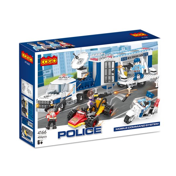 Police Combat Car Building Block-6
