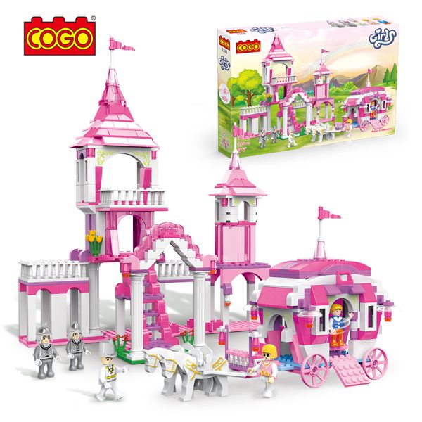 Princess Castle Bricks Toy-1