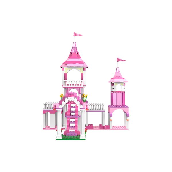 Princess Castle Bricks Toy-3