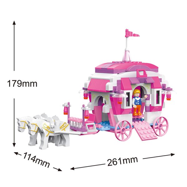 Princess Castle Bricks Toy-4
