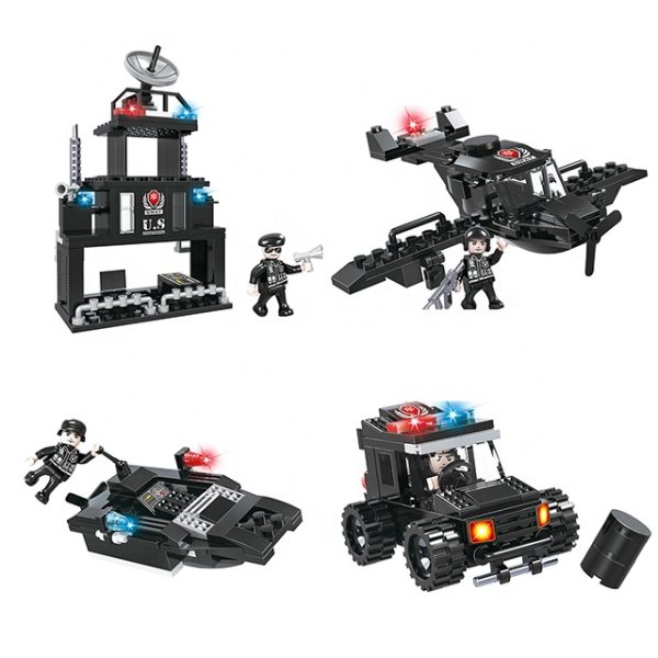 Swat City Build Block educational Toys Building Blocks educational Toys Building Blocks Toys-4