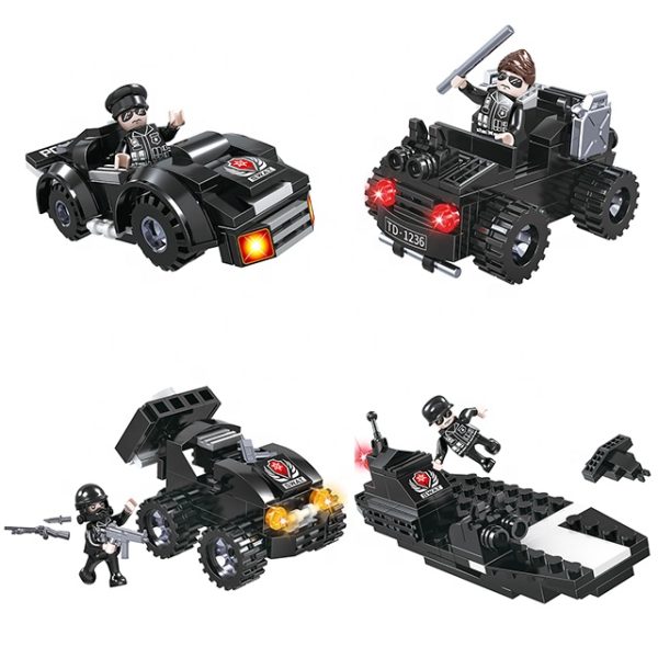 Swat City Build Block educational Toys Building Blocks educational Toys Building Blocks Toys-5