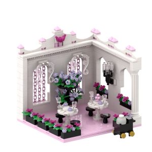 Chic Chic Dining Fashion Girls Building Toy Set CGBX6003