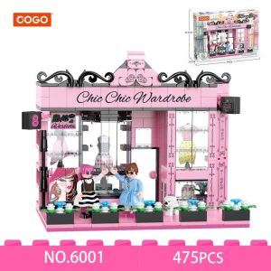 COGO Chic Chic Wardrobe Fashion Girls Building Blocks 6001 product image