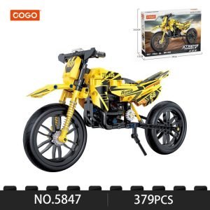 COGO Dirt Bike Technic Motorcycle Building Block Toy 5847