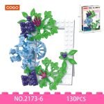 COGO Flower Art Frame Botanical Building Block Toy Set 2173 product view 15