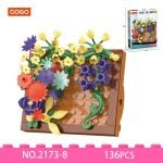COGO Flower Art Frame Botanical Building Block Toy Set 2173 product view 19